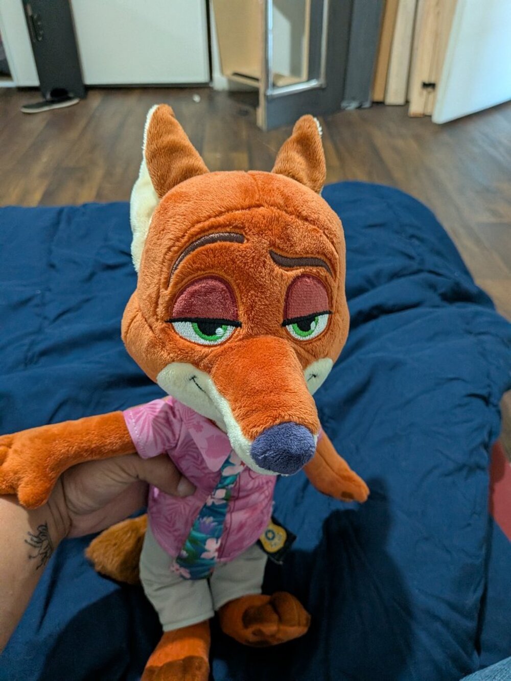 Talking Zootopia plush